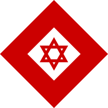 White Cross in Red Diamond Logo - Emblems of the International Red Cross and Red Crescent Movement