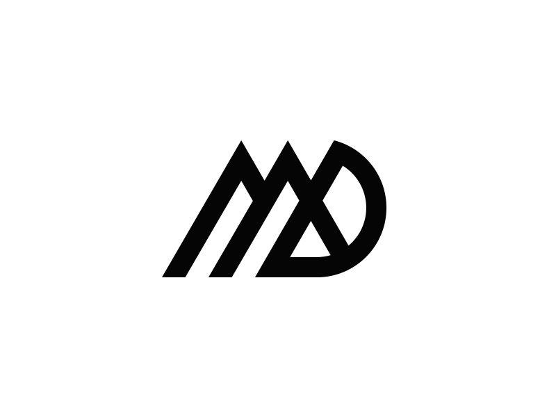 MD Logo - MD | Printables | Pinterest | Logos, Logo ideas and Fonts