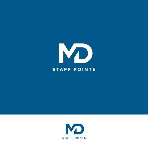MD Logo - Create a winning logo for MD Staff Pointe | Logo design contest