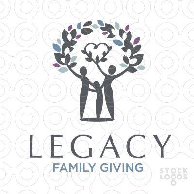 United Family Logo - Legacy Family Volunteers | StockLogos.com A a wreath of laurel ...