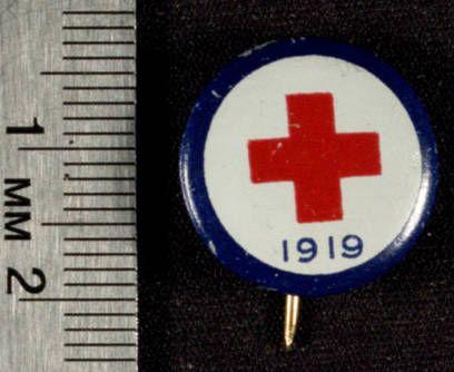1919 Red Cross Logo - Military Realia / Artifact: American Red Cross... | Pritzker ...