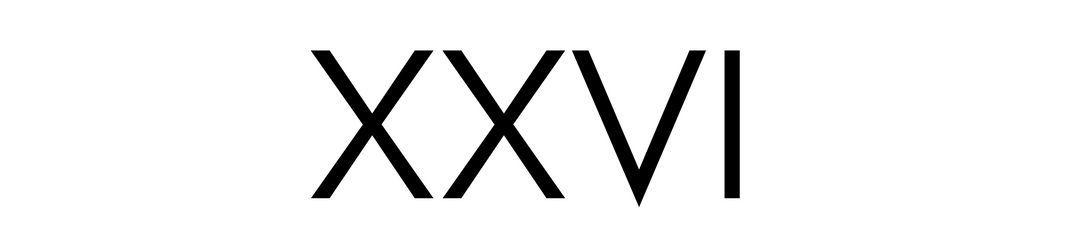 XXVI Logo - XXVI. XXVI 26. Free Listening on SoundCloud