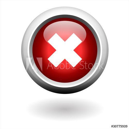 Red Cross Button Logo - Round Red Cross Button this stock illustration and explore