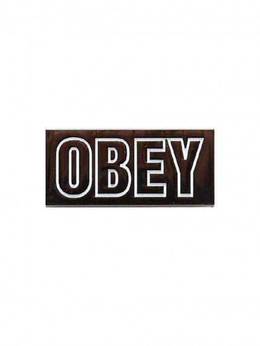 OBEY Clothing Logo - Pin Badges Clothing UK