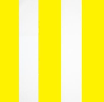 White Stripes with Yellow Logo - Yellow & White Stripe 90 Overlay. Town & Country Event Rentals