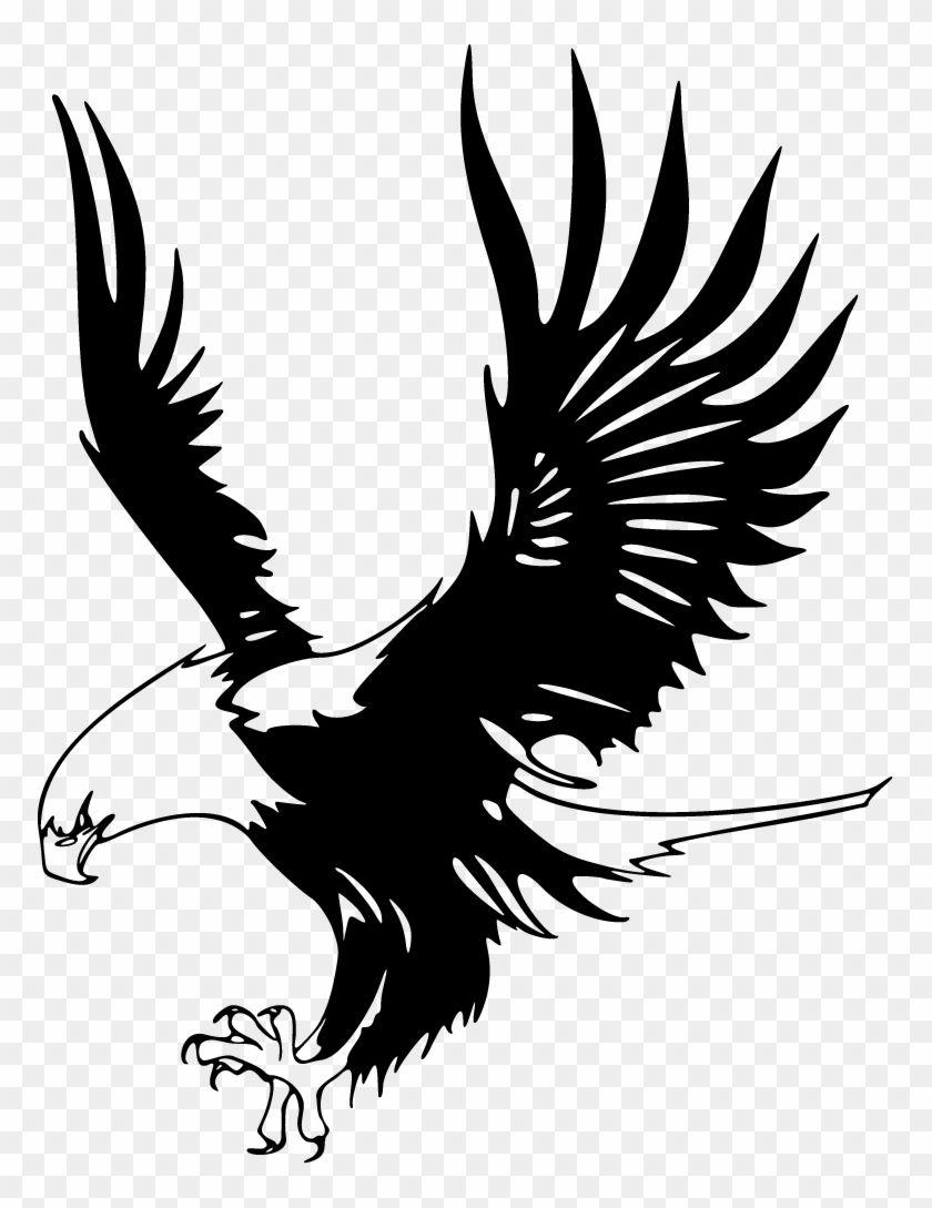 Black Eagle Logo - Just Eagles - Eagle Logo Design Black And White Png - Free ...