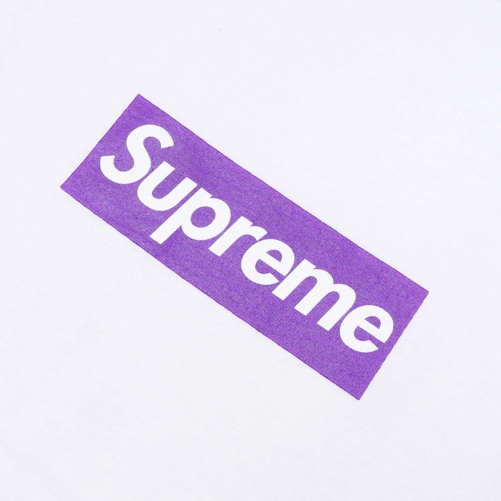 Purple White Logo - essense: SUPREME (shupurimu) 104-001223-050 WHITE PURPLE BOX Logo ...