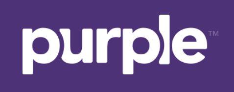 White On Purple Logo - Purple.2 - Mattress Reviews | GoodBed.com