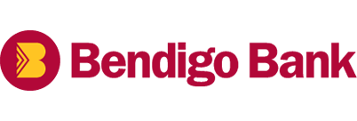 B of a Red and Gold Logo - Bendigo Bank - Bank Accounts, Credit Cards & Home Loans