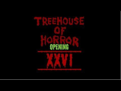 XXVI Logo - Treehouse of Horror XXVI Opening