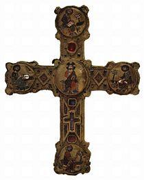 Ornate Three Crossed Keys Logo - Cross - New World Encyclopedia
