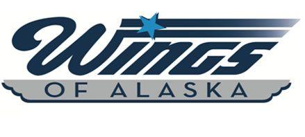 Airline Wings Logo - Wings of Alaska
