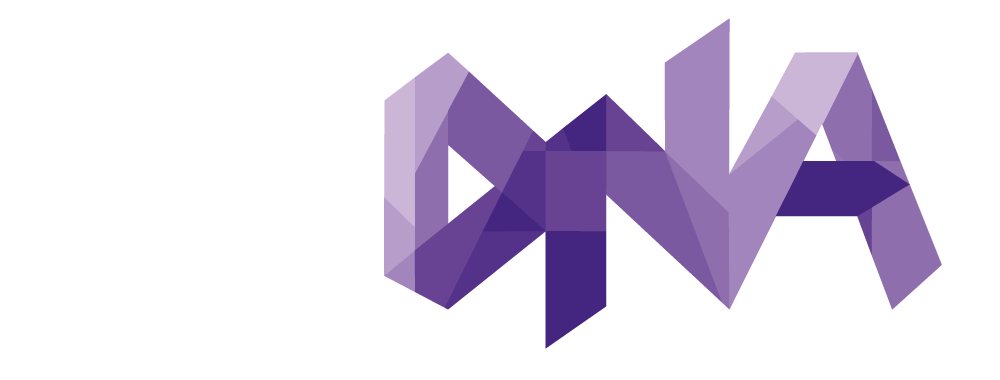 Purple White Logo - Media & Branding | Digital DNA