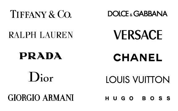 Famous Clothing Designer Logo - Do Designer Clothes Give Your More Credibility? | Branding | Fashion ...