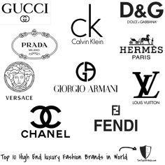 Famous Clothing Designer Logo - 14 Best -Research Folder (Logo) - images | Logos, Logo branding ...