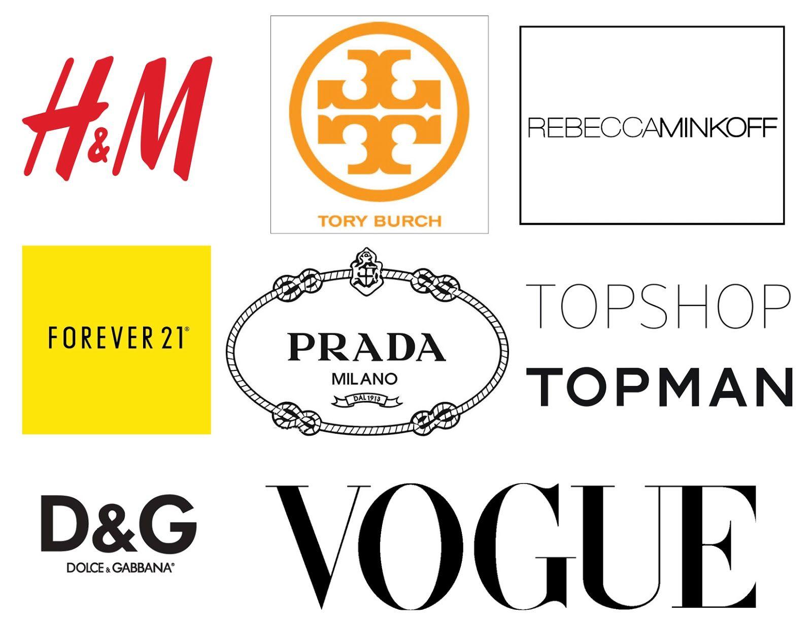 Famous Clothing Designer Logo - Famous Brand Logos Of Clothes Picture to Pin, Famous