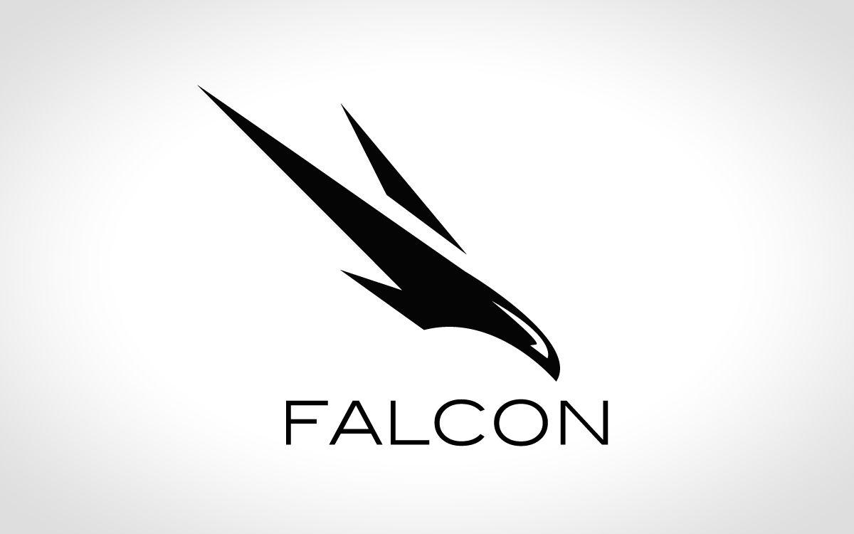Falcon Bird Logo - Falcon Logo. MRJ Project. Logos, Falcon logo, Logo design
