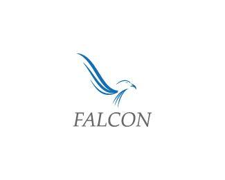 Falcon Bird Logo - Falcon Designed