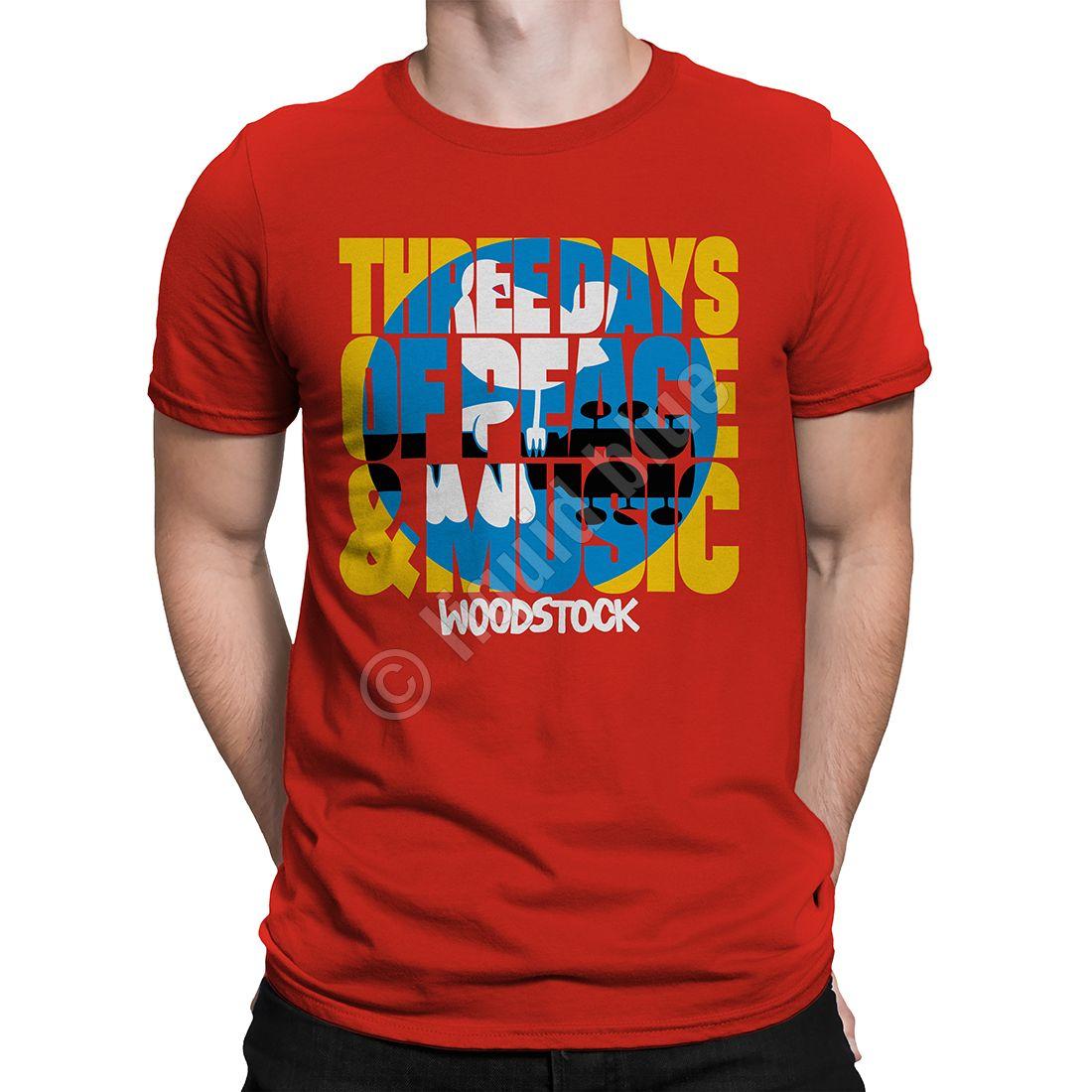 Liquid Blue and Red Logo - Woodstock Logo Red Athletic T Shirt T Shirt Tee Liquid Blue