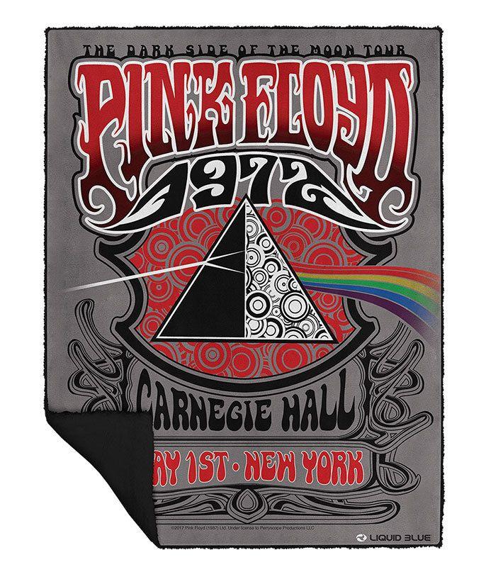 Liquid Blue and Red Logo - PINK FLOYD Products