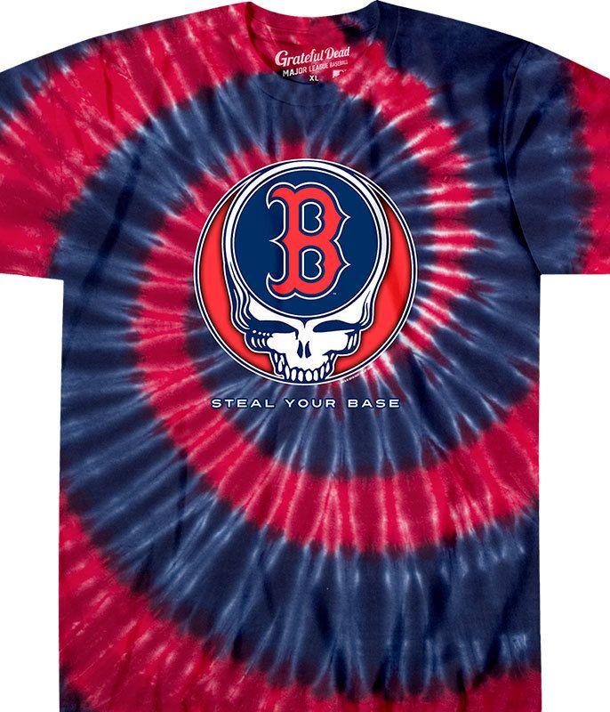 Liquid Blue and Red Logo - MLB - BROWSE ALL STEAL YOUR BASE T-Shirts, Tees, Tie-Dyes, Men's ...