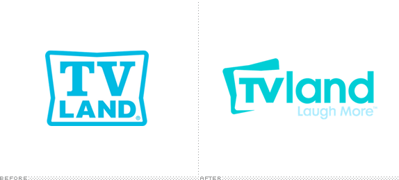 TV Land Logo - Brand New: TV Land: Time to Let Go