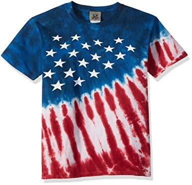 Liquid Blue and Red Logo - Liquid Blue Unisex Kid's Patriotic Stars & Stripes Short Sleeve T ...