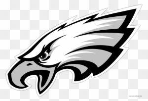 Black and White Eagle Logo - Collection Of Philadelphia Eagles Clipart Png
