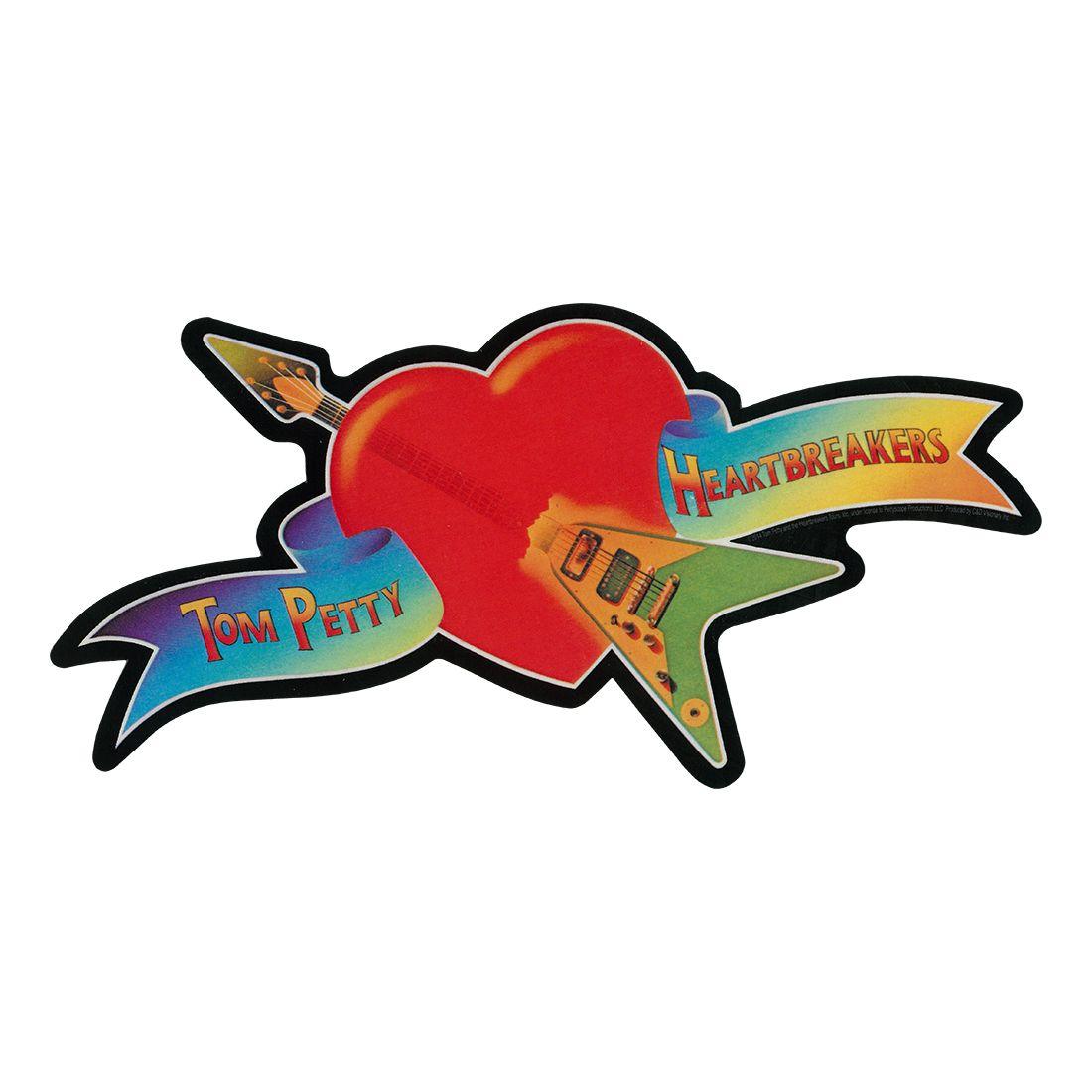 Liquid Blue and Red Logo - Tom Petty Heartbreaker Sticker Liquid Blue