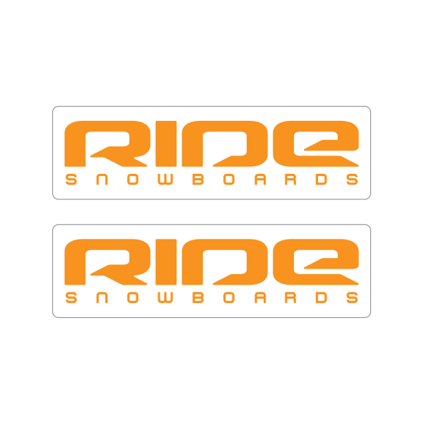 Ride Snowboards Logo - Printed vinyl Ride Snowboards Logo | Stickers Factory