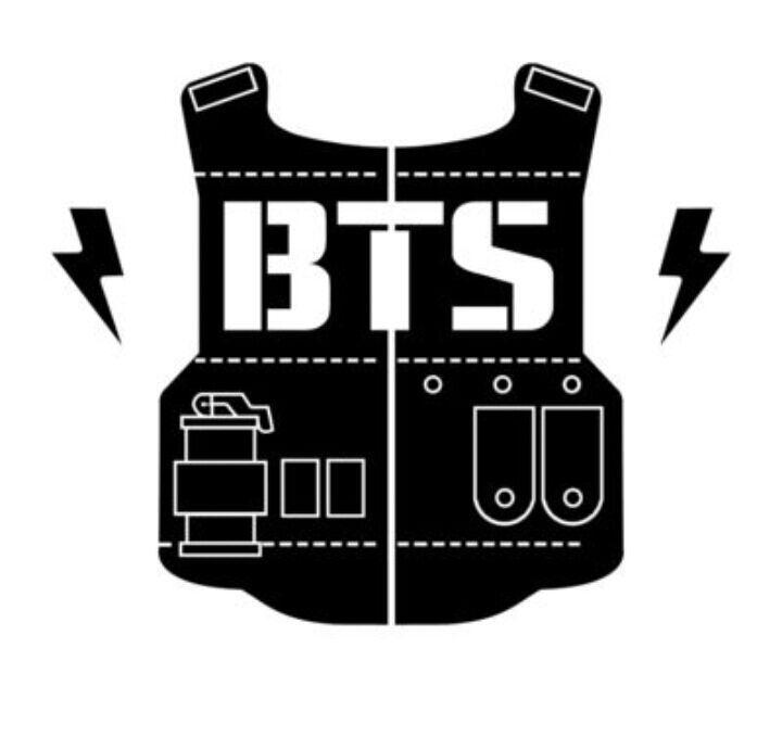 bts logo pop art