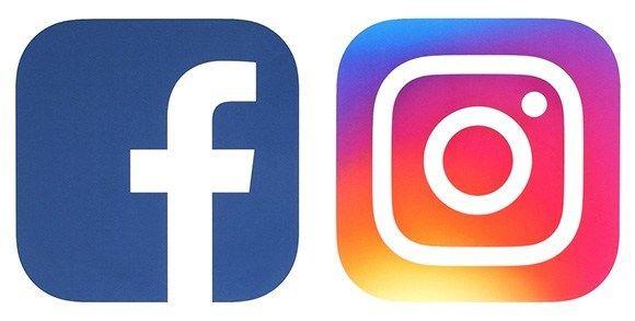 Like Us On Facebook and Instagram Logo - Instagram is Bad for Mental Health? Try Facebook! - DelectablyChic!