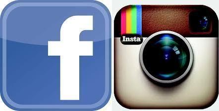 Like Us On Facebook and Instagram Logo - Vector Follow Us On Facebook Like Us On Instagram Image