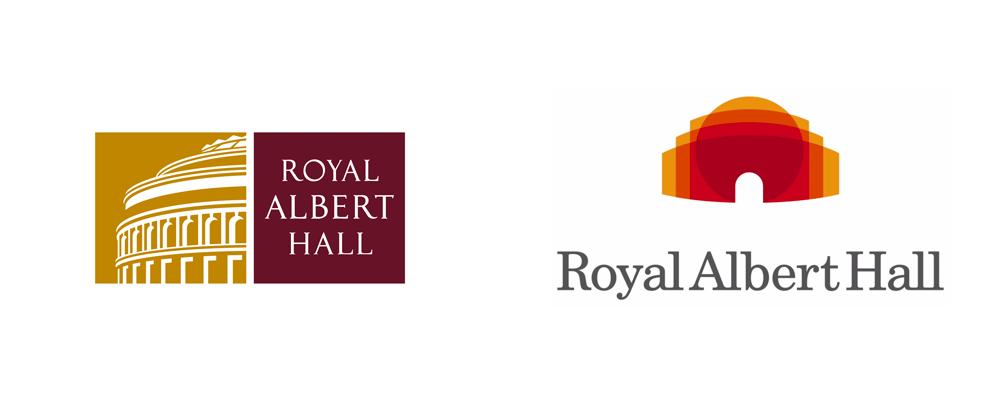 Hall Logo - Brand New: New Logo for Royal Albert Hall by BrandPie