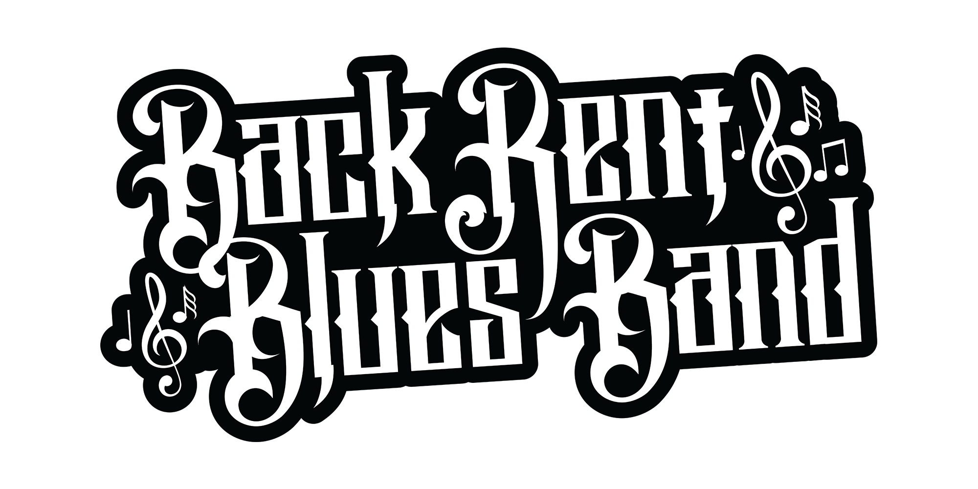 Blues Band Logo - Back Rent Blues Band