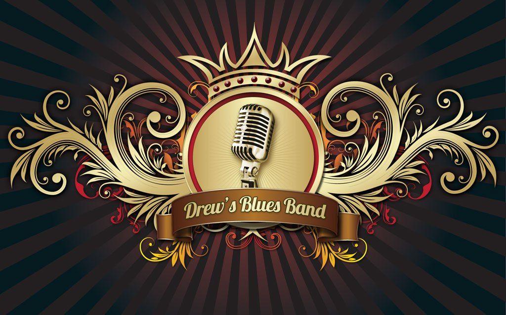 Blues Band Logo - Drew's Blues Band Logo | DrewsBlues.net