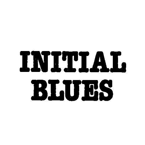 Blues Band Logo - Initial Blues Band Logo Vinyl Sticker