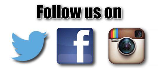 Follow Us On Facebook and Instagram Logo - Follow us on facebook Logos