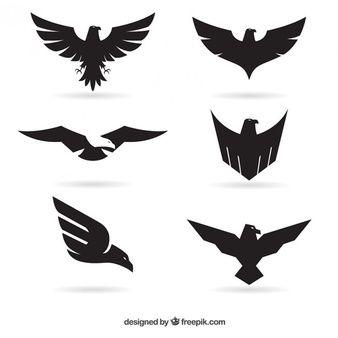 Black and White Eagle Logo - Eagle Vectors, Photo and PSD files