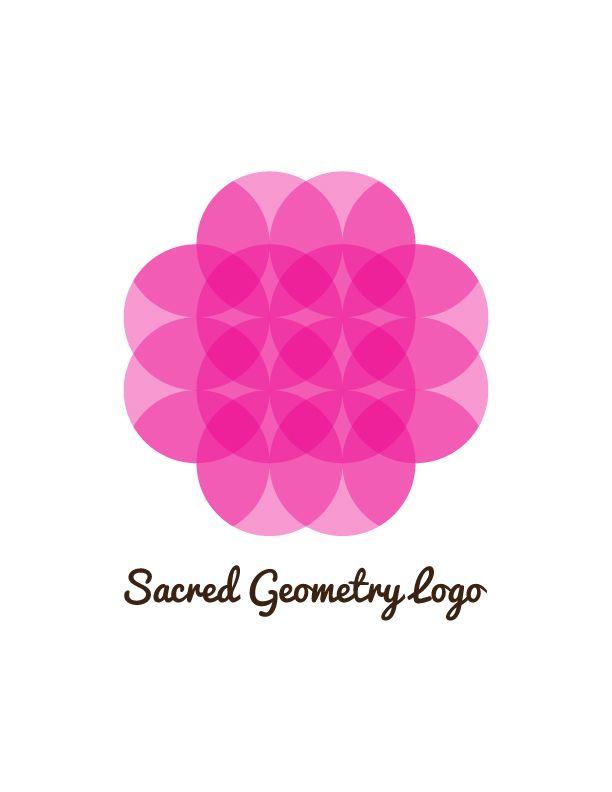 Geometry Logo - Pink Sacred Geometry Logo – AYA Templates