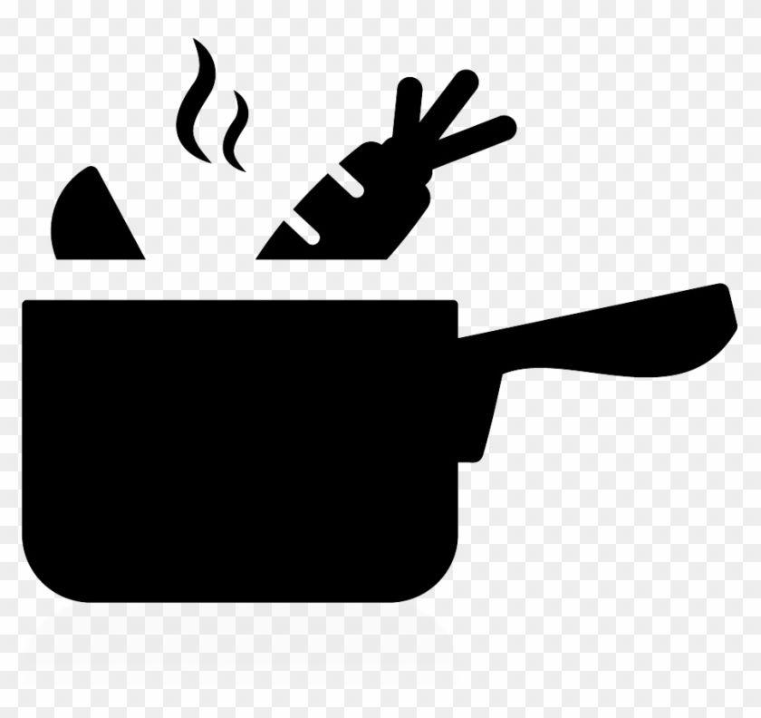 Cooking Black and White Logo - Cooking Icon - Cooking Icon Black And White - Free Transparent PNG ...