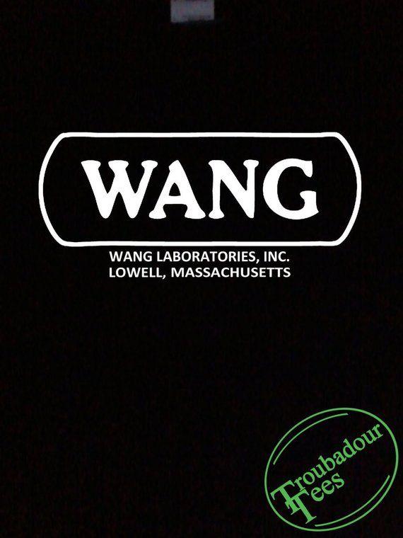 Wang Computer Logo - Wang T-Shirt Retro Computer History | Etsy