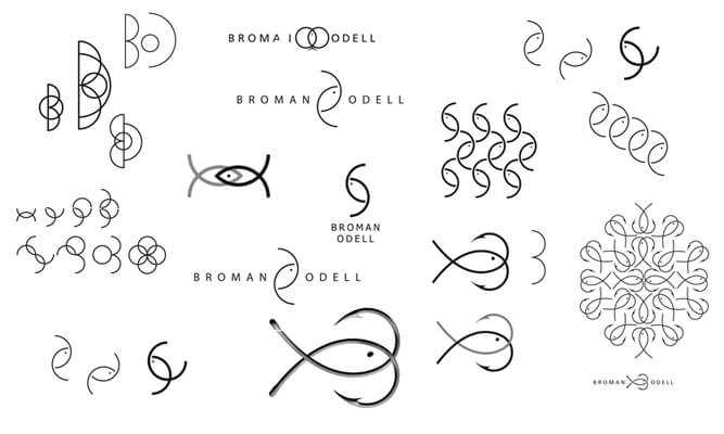 Fish Circle Logo - How Geometry Influences Logo Design — Smashing Magazine