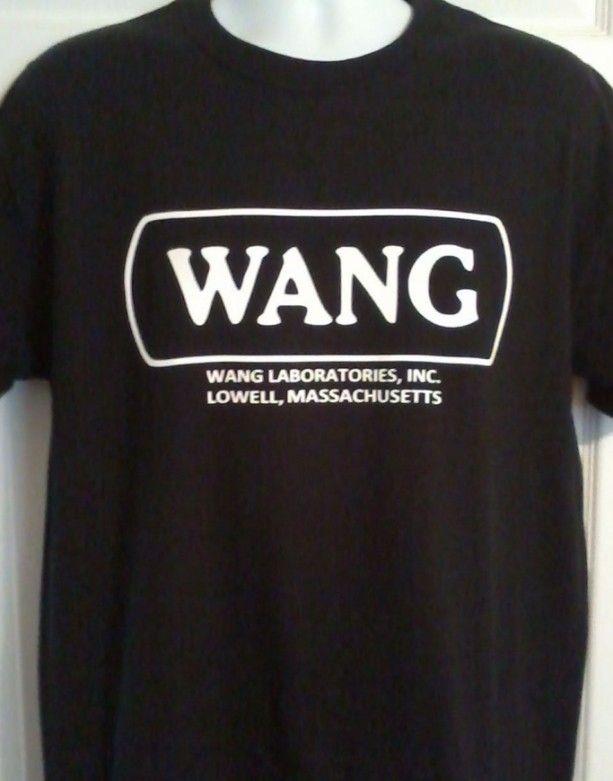 Wang Computer Logo - Wang T-Shirt Retro Computer History | aftcra