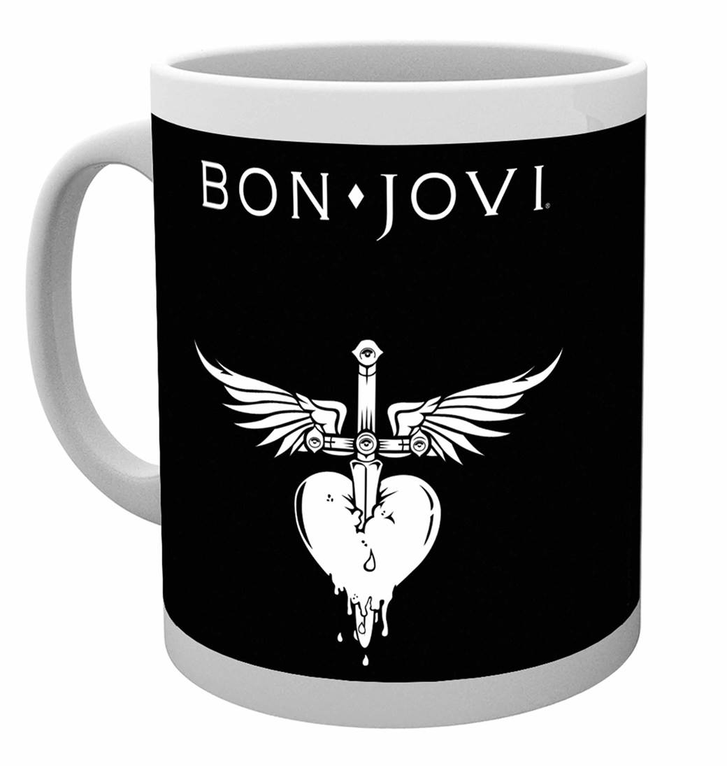 Bon Jovi Logo - Bon Jovi Logo Mug Club UK