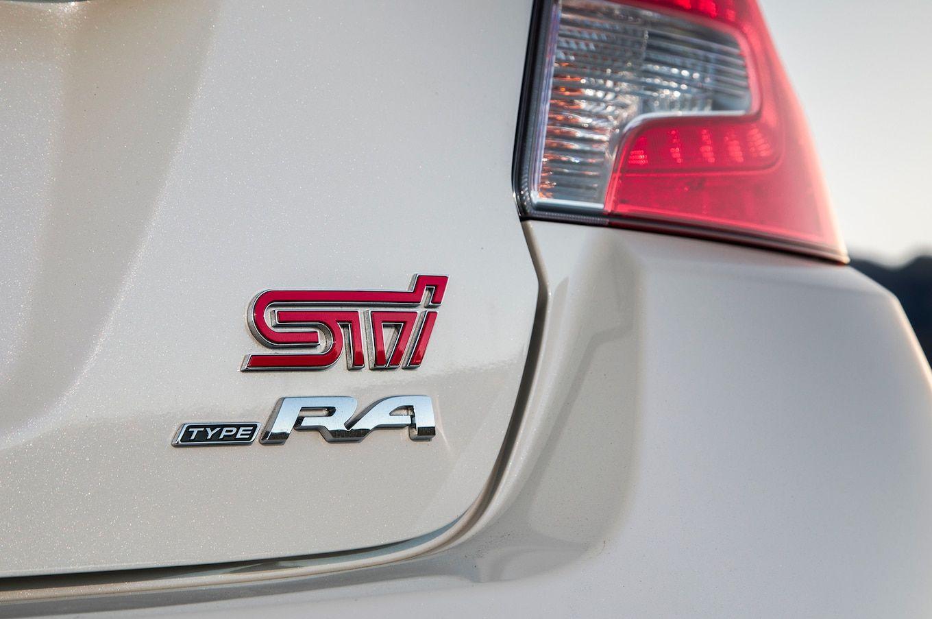 2018 Subaru Logo - 2018 Subaru WRX STI Type RA rear logo 03 - Motortrend