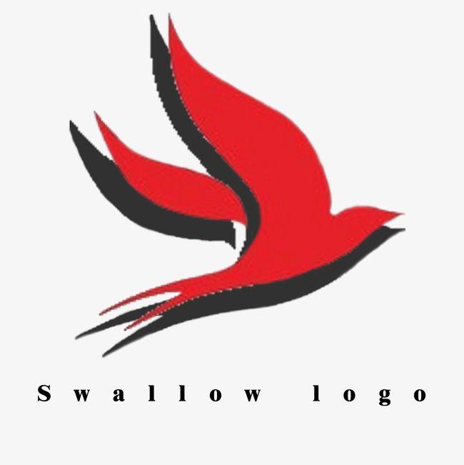 Red Chinese Logo - Chinese Red Swallow Logo, Chinese Vector, Logo Vector, Vector