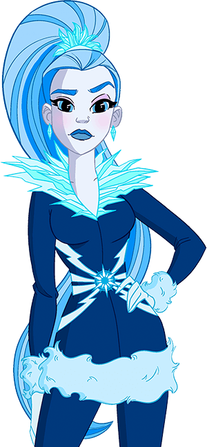Frost Blue Super Hero Logo - Frost (DC Super Hero Girls) | The United Organization Toons Heroes ...