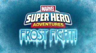 Frost Blue Super Hero Logo - Marvel Super Hero Adventures: Frost Fight! (Movie)