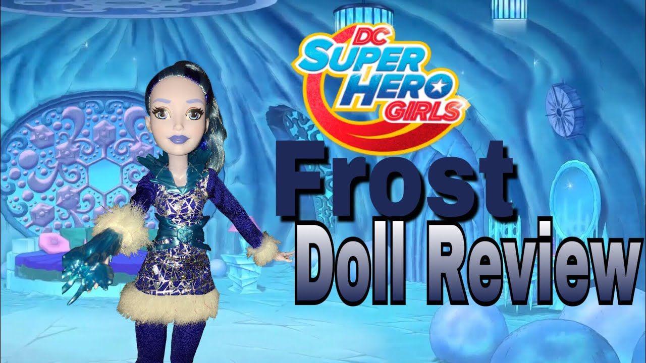 Frost Blue Super Hero Logo - Dc Super Hero Girls Frost Doll Review